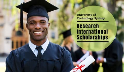 SCHOLARSHIP: University of Technology Sydney Research international awards, Australia (APPLY NOW)