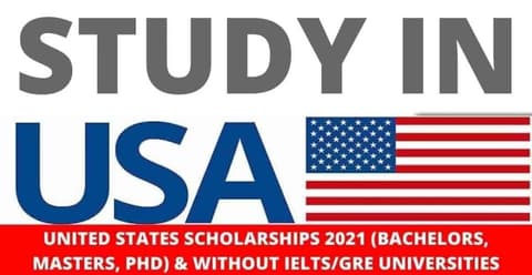 20 Fully Funded Masters Scholarships in USA For International Students