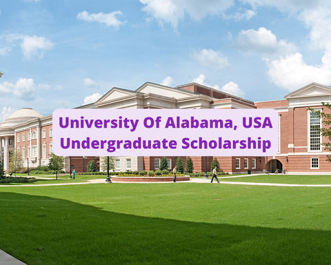 SCHOLARSHIP : University of Alabama, USA Undergraduate Scholarship 2022/2023 |APPLY NOW|