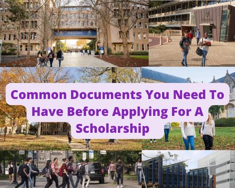 SCHOLARSHIP: Common Documents You Need To Have Before Applying For A Scholarship