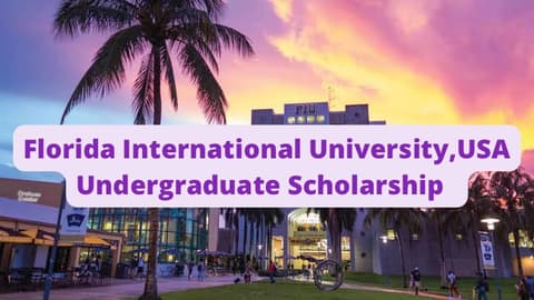 SCHOLARSHIP: Florida International University, USA Undergraduate Scholarship 2023/2024 |APPLY NOW|