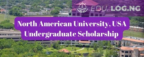 SCHOLARSHIP: North American University, USA Undergraduate Scholarship 2024 |APPLY NOW|