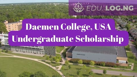 SCHOLARSHIP: Daemen College, USA Undergraduate Scholarship 2024 |APPLY NOW|