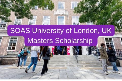 SCHOLARSHIP: University of London, UK Masters Scholarship |APPLY NOW|