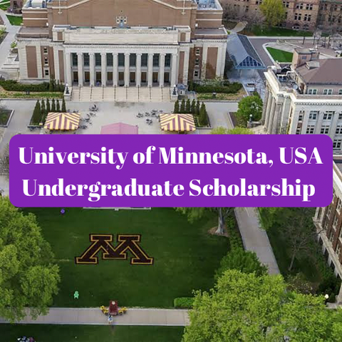 SCHOLARSHIP: University of Minnesota, USA Undergraduate Scholarship 2024 |APPLY NOW|