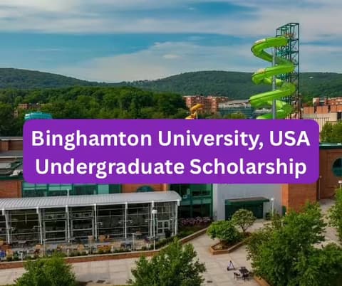SCHOLARSHIP: Binghamton University, USA Undergraduate Scholarship 2025 |APPLY NOW|