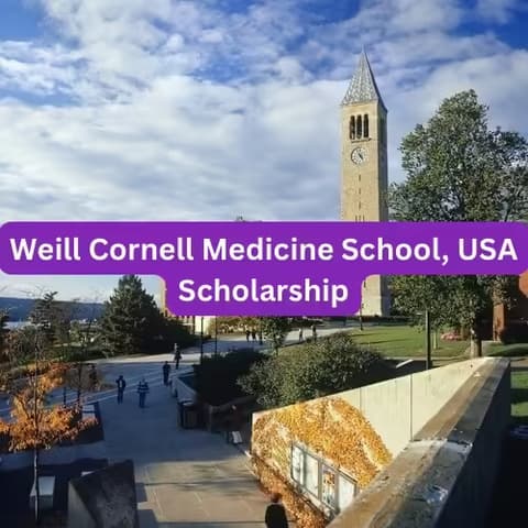 SCHOLARSHIP: Weill Cornell Medicine School, USA Scholarship |APPLY NOW|