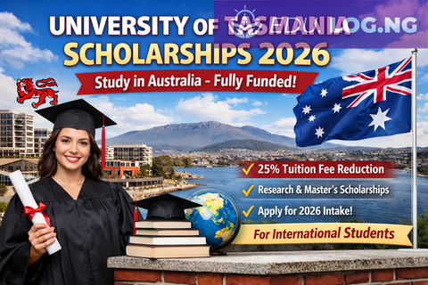 University of Tasmania Scholarships 2026 in Australia (Fully Funded Opportunities for International Students)