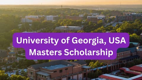 SCHOLARSHIP: University of Georgia, USA Masters Scholarship 2026 |APPLY NOW|